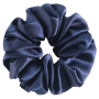 High Quality Girl's Over Sized Big Silk Satin Scrunchies for Hair